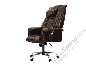 Офисное массажное кресло Ego President EG1005 шоколад (Арпатек)